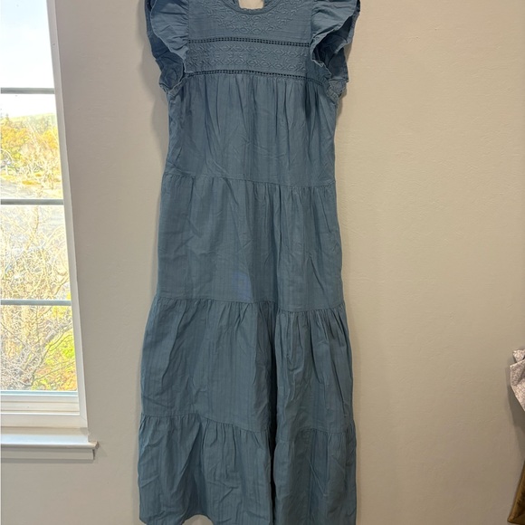 Universal Thread Dresses & Skirts - Universal Thread Embroidered Blue Garment